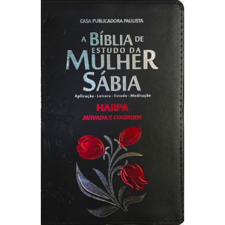 Bíblia de Estudo da Mulher Sábia | Tulipa Preta